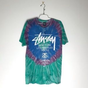 TYE-DYE STUSSY T-SHIRT